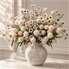 Der Rose Fiori artificiali di calendula, calendula champagne e piccoli fiori finti per interni ed esterni, casa, portico, patio, giardino, finestra, scatola, decorazione da tavolo