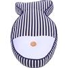 ibasenice Cuscino a Forma di Pesce Blu in Lino e Cotone Imbottitura Pp, Morbido e Confortevole per Divano e Ufficio, Design Creativo alla Moda