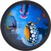 Tamburo Oceanico Sensoriale Ocean Drum Rilassante per Musicoterapia, Bambini
