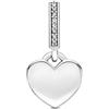 Pandora Gravierbares Herz Charm-Anhänger 798761C01 Pendente