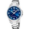 Festina Orologio Uomo Solar in Acciaio Inossidabile 316l Argentato