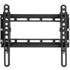 LINK LKBR32 Staffa a Muro per TV da 17" a 37" - Supporto Universale Fino a 25 kg - Compatibile VESA 75x75, 100x100, 200x200 mm - Inclinazione Verticale 10° - Colore Nero