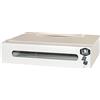 LINK Armadio rack 19 2U profondità 360 mm, colore grigio con porta vetro (AxPxL) CM 12x36x54