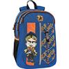 Franco Cosimo Panini FERRARI - Zaino Scuola Ufficiale Ferrari, Zaino Bambini con Chiusura a Zip, Spallacci Regolabili e Imbottiti, Schienale Imbottito, 30x44Hx16 cm, Nero