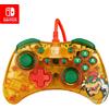 PDP Rock Candy cablato Gaming Switch Pro Controller - Official License Nintendo - OLED / Lite Compatible - Compact, Durable Travel Controller - Bowser
