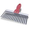 Marshalltown Pettine per intonaco Marshalltown QLT, impugnatura morbida, acciaio blu, larghezza: 203 mm
