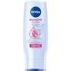 NIVEA Diamond Gloss Brillanz Balsamo nutriente per capelli con particelle di diamante e olio di rosa, balsamo intensivo per una lucentezza brillante (200 ml)