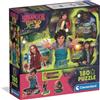 Clementoni - Puzzle 180 Pezzi Stranger Things Tales from 85, per Bambini 7+ Anni, con 1 Sticker Esclusivo, Square Box, Made in Italy, 48,5x33,5 cm, 29808