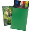 Ultimate Guard, Cortex, 100 custodie esterne per carte da gioco GCC, dimensioni standard, 66 x 91 mm, retro verde, finitura opaca, senza PVC e senza acidi, alta trasparenza