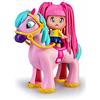 Famosa Pinypon - Funny Hair con personaggio capelli realizzati con morbidi elastici, cavallo con accessori intercambiale, per bambine e bambini da 4 anni, Famosa (700017180)