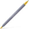 Faber-Castell Creative Studio Goldfaber Aqua - Pennarello doppio, giallo Napoli, per arte, artigianato, disegno, schizzi, casa, scuola, università, colorare