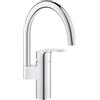 Grohe Eurosmart Rubinetto Miscelatore Monoforo per Lavello Cucina Cromo - 33202003