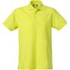 Clique Polo Piquet Mezza Manica. 3 Bottoni Tono su Tono Spacchetti Laterali. Bordo Manica ribattuto in Doppio ago (Verde Intenso, XL)