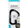 Nite Ize CSL3-01-R6 - Serratura a scorrimento in acciaio inox, colore: nero, misura 3