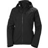 Helly Hansen W Crew Hooded Jacket 2.0 Donna, Nero, XXL