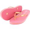 Cressi dal 1946-Flip Flops St Tropez-Eleganti Ciabatte Infradito Donna, Spiaggia Mare Piscina Palestra Tempo Libero, Rapida Asciugatura, Ammortizzanti Soft Antiscivolo-Rosa/Corallo-41/42 EU
