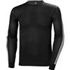 Helly Hansen Uomo Maglietta Termica HH Lifa Stripe Crew
