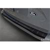 Avisa Protezione paraurti Posteriore in Acciaio Inox Nero Opaco Compatibile con Ford Transit Custom & Tourneo Custom (V710) 2023- 'Ribs'