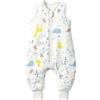 Mosebears Sacco Nanna con Piedini Invernale 2,5 Tog 6-18 Mesi Tutto l'anno Sacco Nanna in Cotone Traspirante per Neonati e Bambini