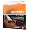 D'Addario Corde Flat Tops Phosphor Bronze EFT15, 10-47