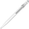 Caran d'Ache Range 849 - Penna con punta sfera, materiale: metallo, colore: bianco