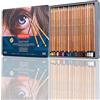 Derwent Lightfast Set di 24 Matite Resistenti alla Luce con Anima Rotonda da 4 mm, Resistenza Elevata del Nucleo e Consistenza Cremosa, Adatte al Disegno e alla Colorazione