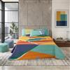 Gabel 1957 Copriletto Trapuntato Seaside, 1 piazza | Motivo Geometrico Astratto, Collezione Joy, Tessuto Sweet Touch, Letto Singolo 170x265 cm
