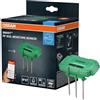 OSRAM Sensore di umidità del terreno SMART+ RF IP67, misurazione della temperatura, batteria da 6 mesi, WiFi, 3 sonde di misura, verde