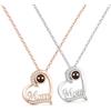 Handmade Ciondolo commemorativo della collana della foto del cuore della mamma argento sterling 925 personalizzato della collana della foto per il giorno di San Valentino fatto a mano