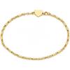 Handmade Bracciale delicato codice Morse con piccolo cuore ciondolo argento sterling 925 gioielli cuore semplice segreto Santa amicizia codice Morse anniversario fatto a mano