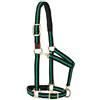 Weaver Equine Weaver Leather Capezza regolabile imbottita per mento e gola regolabile, 2,5 cm media a cavallo o annuo, a righe verdi