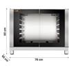 Lievitatore 12 Teglie 60x40 cm o GN 1/1, con Apertura Centrale