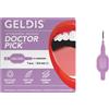 Geldis Doctor Pick Scovolini Interdentali Viola 0,6mm 7 Pezzi