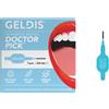 Geldis Doctor Pick Scovolini Interdentali Azzurro 0,8mm 7 Pezzi