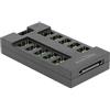 Delock Rgb hub Delock per led Argb 10 porte [64128]