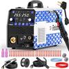 Reboot Saldatrice MIG 250Amp 120V/240V RBM2500 PRO, saldatrice multiprocesso 8 in 1 con doppia modalità di saldatura in alluminio, compatibile con pistola MIG/Gasless MIG/MAG/Lift TIG/Stick/Spot/Spool