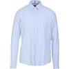 BOSS - Camicia a righe - Celeste