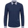 FRANKIE MORELLO - Camicia slim fit - Blu