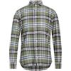 BASTONCINO - Camicia a quadri - Verde militare