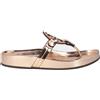 TORY BURCH - Infradito - Oro rosa