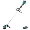 Makita DUR368LPT2 - Decespugliatore LXT senza spazzole agli ioni di litio da 18 V (36 V) con 2 batterie da 5,0 Ah e caricatore a doppia porta