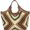 Gianni CHIARINI Borsa Dua in paglia intrecciata