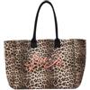 Liu Jo VA6191T549A Tote Borsa grande in tessuto canvas