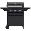 Campingaz Barbecue a Gas Compact 3L Dualgas | 7,5 kW | Carrello Grill a Gas con 3 bruciatori | Sistema a Doppia Alimentazione: Gas Naturale e GPL | Coperchio con termometro | Vassoio raccogli Grasso