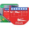 NOUS Modulo Interruttore Intelligente ZigBee con Misurazione della Potenza, 2 Canali, AC 16A/DC 10A, Contatti Secchi, Hub ZigBee 3.0 Richiesto, Compatibile con Alexa, Google Assistant, Home Assistant
