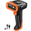 Tera Scanner di codici a barre 1D 2D QR senza fili con Bluetooth: batteria ai polimeri di litio da 2200 mAh 2.4 G Wireless & USB cavo scanner manuale CMOS Global Shutter per sistema di cassa POS