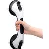 TAILI Maniglia Doccia Anziani, MAX 110 KG Maniglione Bagno Disabili, 31 CM Maniglie a Ventosa, Rimovibile Maniglie Doccia per Anziani, Nessuna foratura Handy Grasp Pro, Ausili e Sicurezza - Nero
