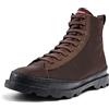 Camper Brutus K400621, Stivale alla caviglia Donna, Marrone scuro 013, 41 EU