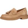 Geox Donna D SPHERICA EC1 B A Loafer, Beige, 37,5 EU