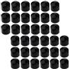 Toyvian 50 Pezzi Skateboard Pivot Cups Grandi Pu per Truck Longboard Nero